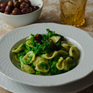 Strascinati e cime di rapa ( orecchiette Baresi )