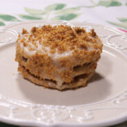 Tortini nocciola e mandorla con doppia crema